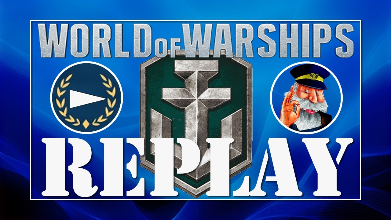 👑|⭐️⭐️⭐️⭐️⭐️WoWS Replay #Gadja Mada [ Hintenrum... ]