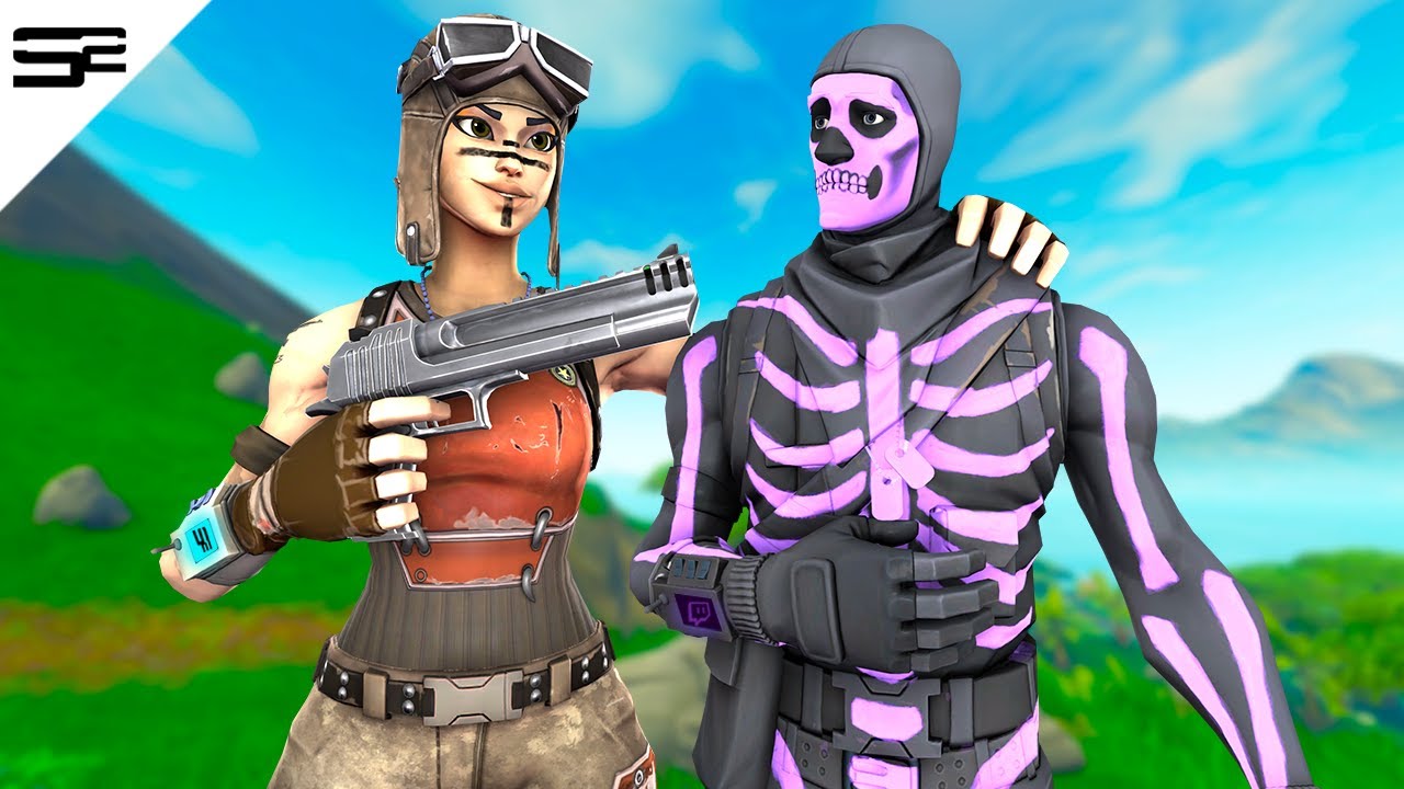 Killing Twitch Streamers with RENEGADE RAIDER #1 - Fortnite Battle Royale