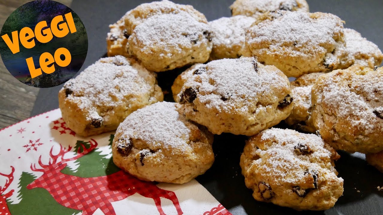 Vegane Mini Stollen | mit und ohne Marzipanfüllung
