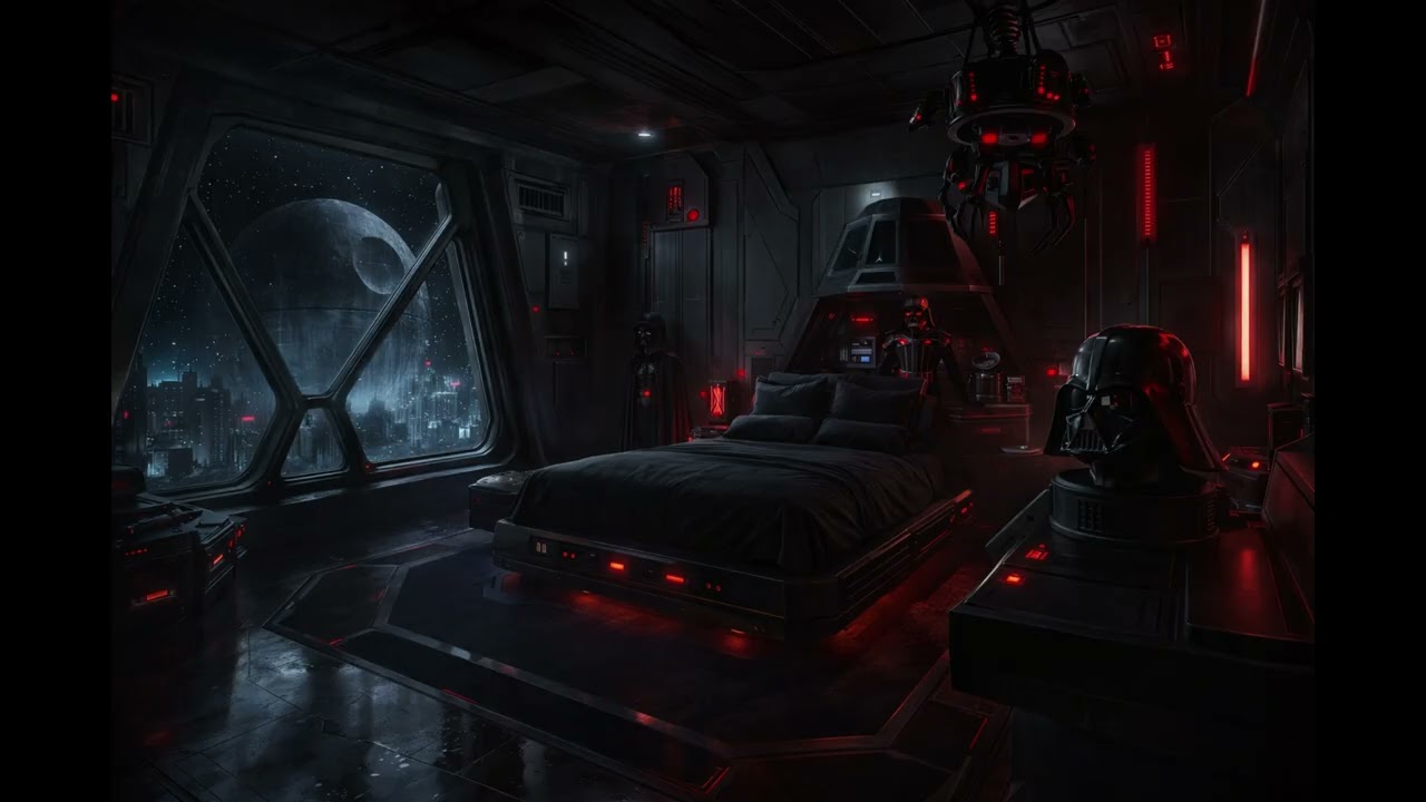 Dark Lord Vader Bedroom Ambience | Galactic Sleep Music