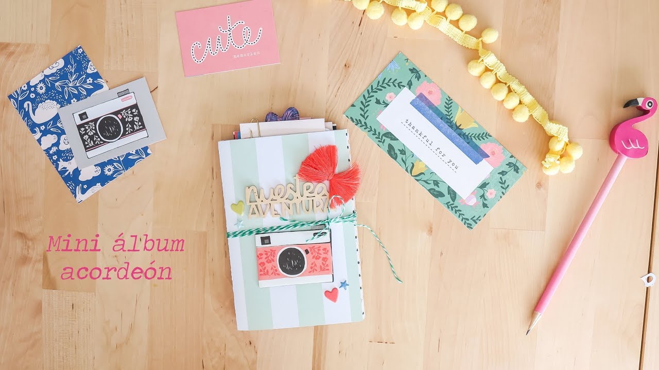 Miniálbum acordeón :) Inspiración