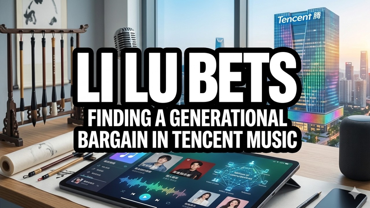 Li Lu Bets: Finding a Generational Bargain in Tencent Music (TME)
