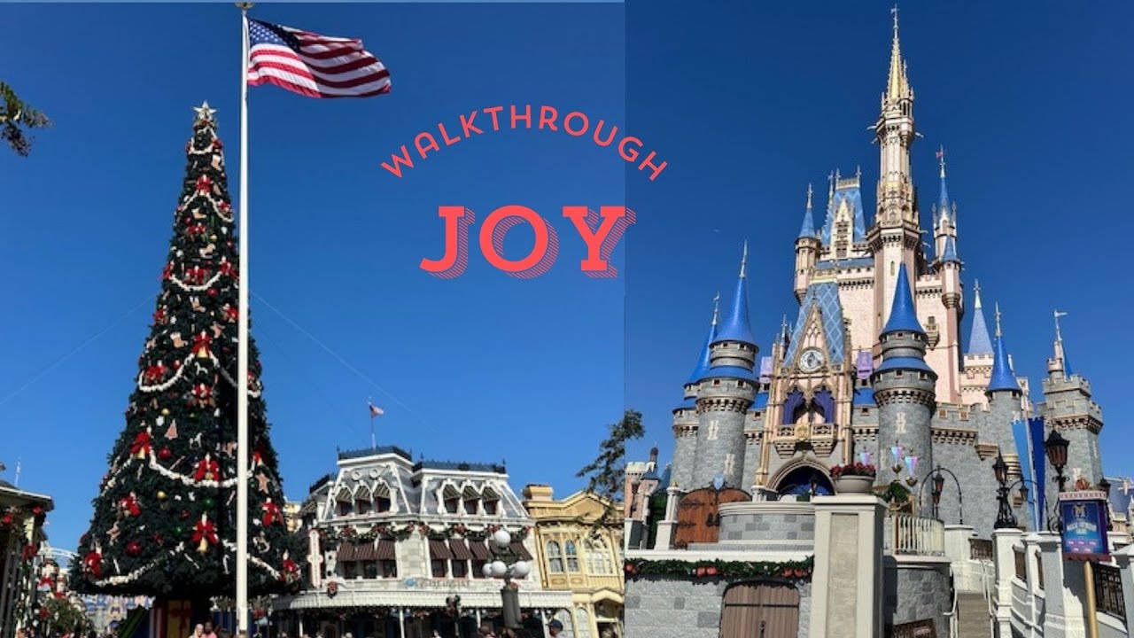 🎄✨ Magic Kingdom Christmas Walkthrough | December, 2025 ✨🎄