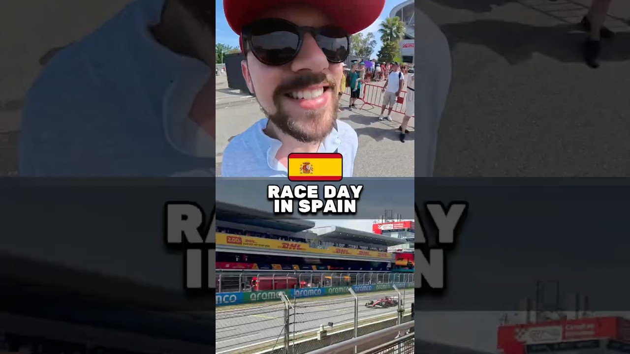 RACE DAY EXPERIENCE AT THE SPANISH GP