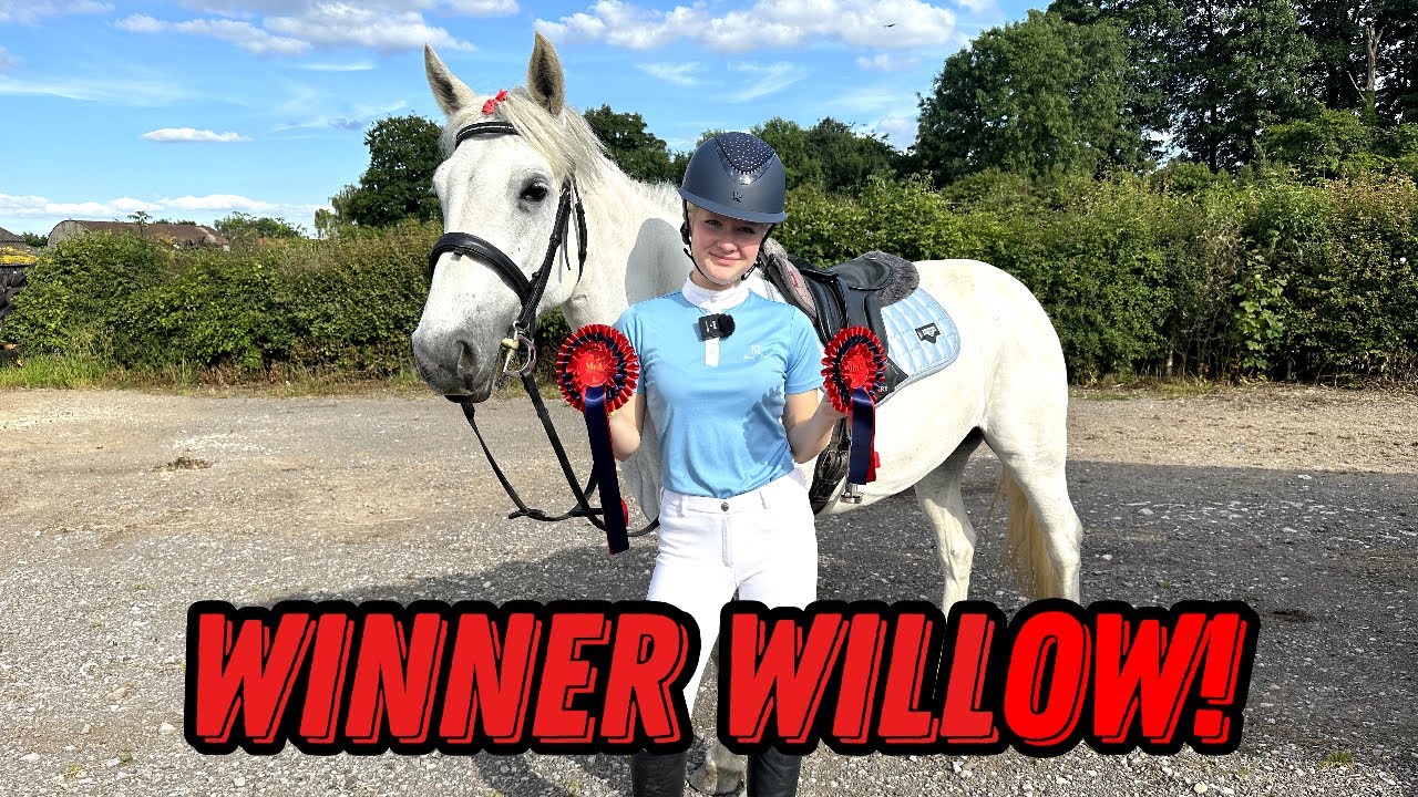 WE WON BOTH OF OUR CLASSES? - SHOW JUMPING VLOG WITH DOROTHY AND WILLOW