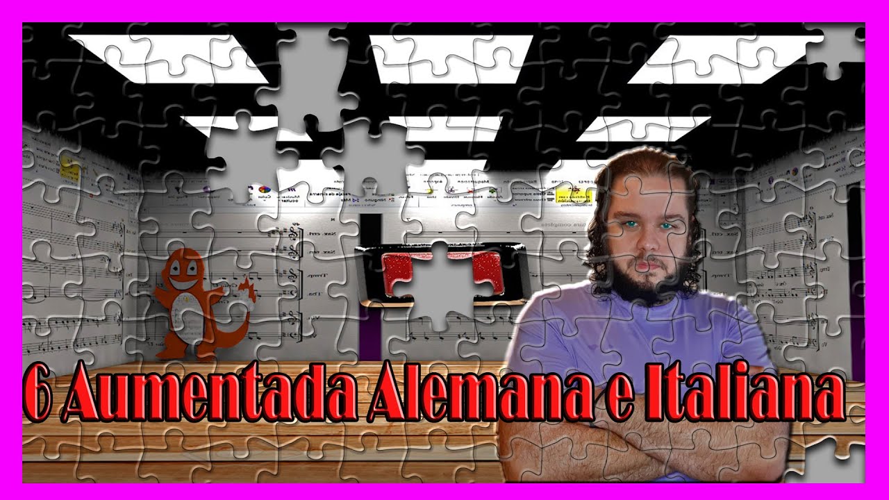 🟣Acordes aumentados de Sexta aumentada italiana y alemana (Composición musical dese cero)