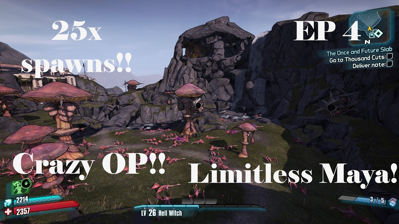 Borderlands 2 LIMITLESS MOD!!!!    With 25x ENEMY SPAWNS!!! (CRAZY OP) Road to OP Maya Episode 4