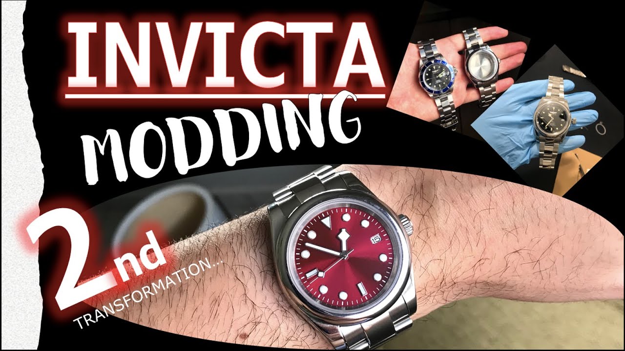 Invicta Pro Diver Automatic Tudor Mod (2 of 2 Transformations)