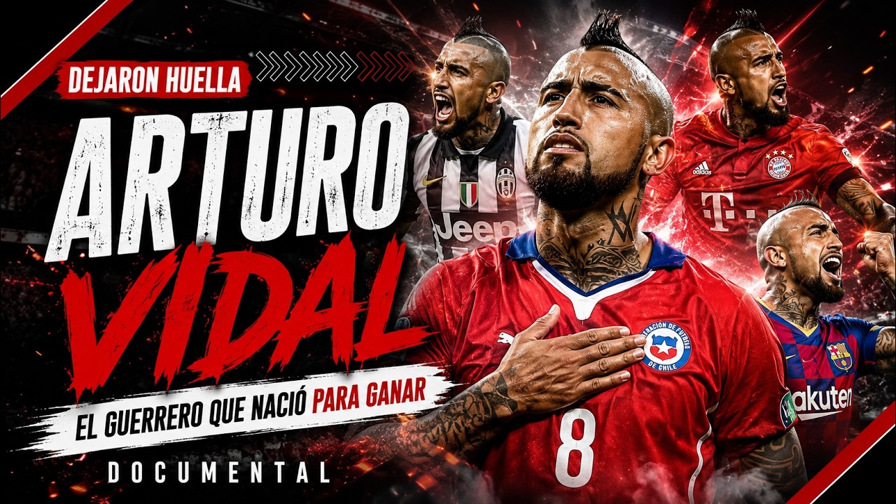 🔥De un sue&ntilde;o en Canad&aacute; a leyenda mundial 👑⚽Arturo Vidal
