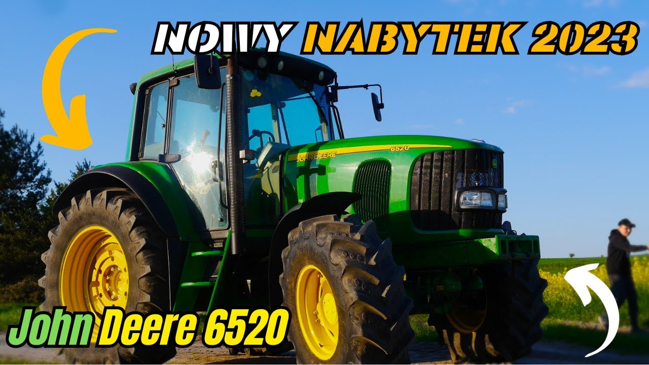 NOWY NABYTEK 2023☆JOHN DEERE 6520☆KOLEJNY JELEŃ na GOSPODARSTWIE☆ [TheRol Team 2023]