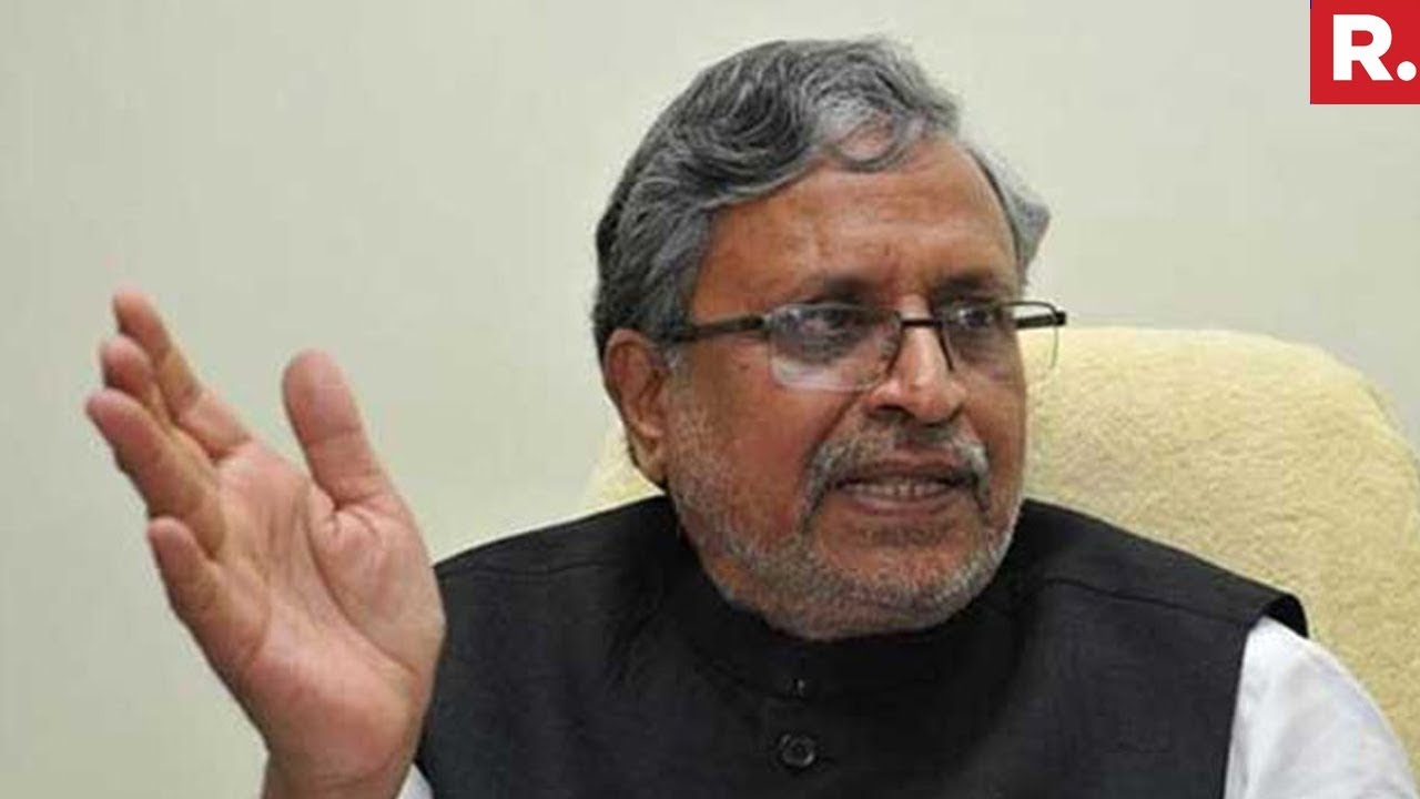 Bihar Dy CM Sushil Modi Speaks To Media Over BJP Neta Hit & Run Case