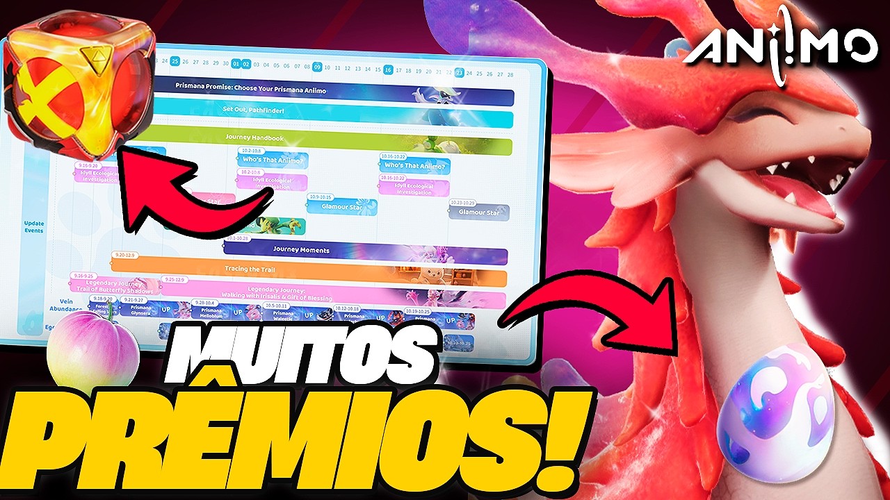 Aniimo - ENTENDA TODOS OS EVENTOS DO LAN&Ccedil;AMENTO AQUI!