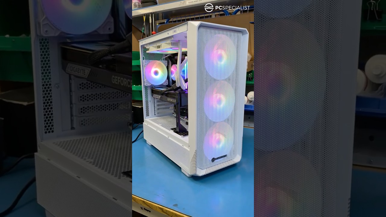 Gaming PC Speed Build-  Ryzen 7 7800X3D and GEFORCE RTX 5070 Ti with 32GB RAM
