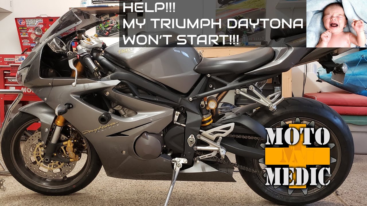 Triumph Daytona 675 НЕ ЗАВОДИТСЯ!!! - Аккумулятор? Система зарядки? ПОМОГИТЕ!