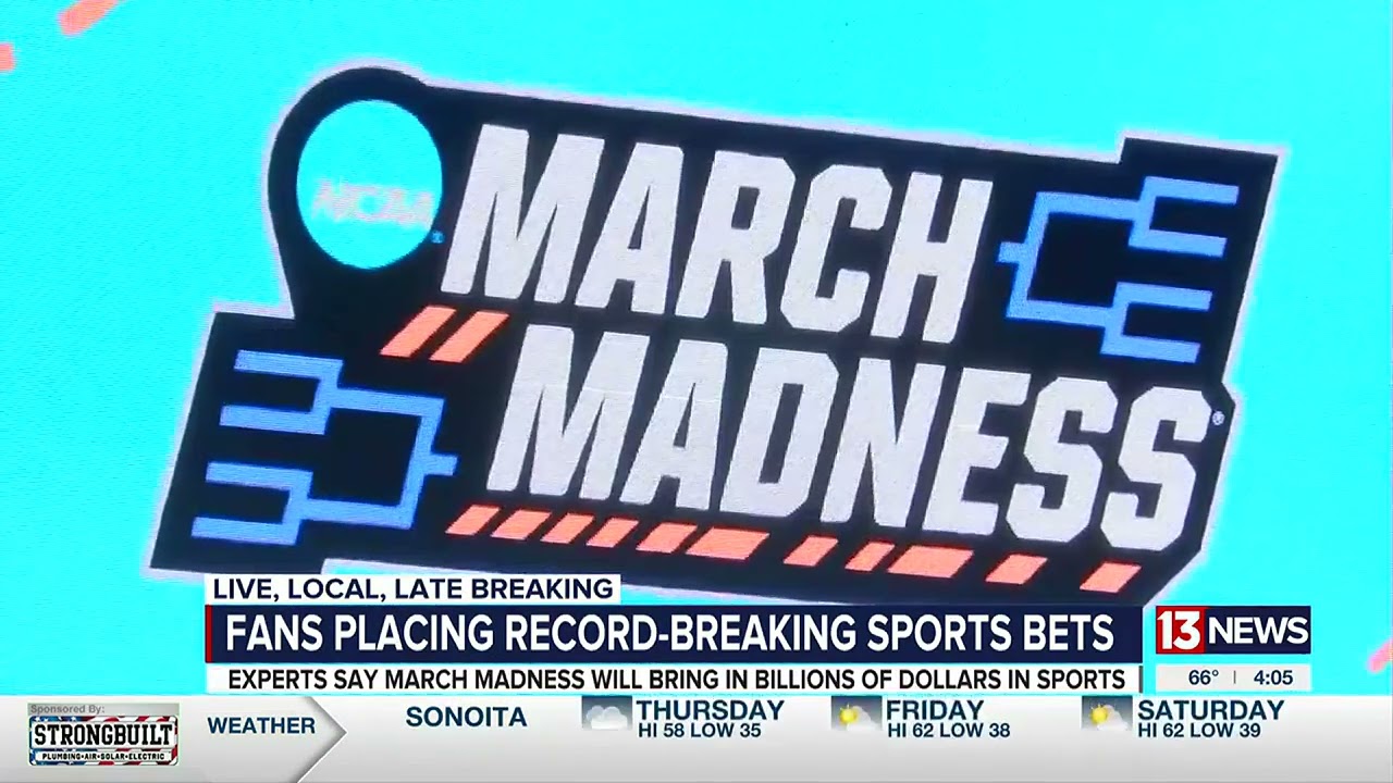 Are you betting big? March Madness wagers expected to be record breaking (03/15/2023)