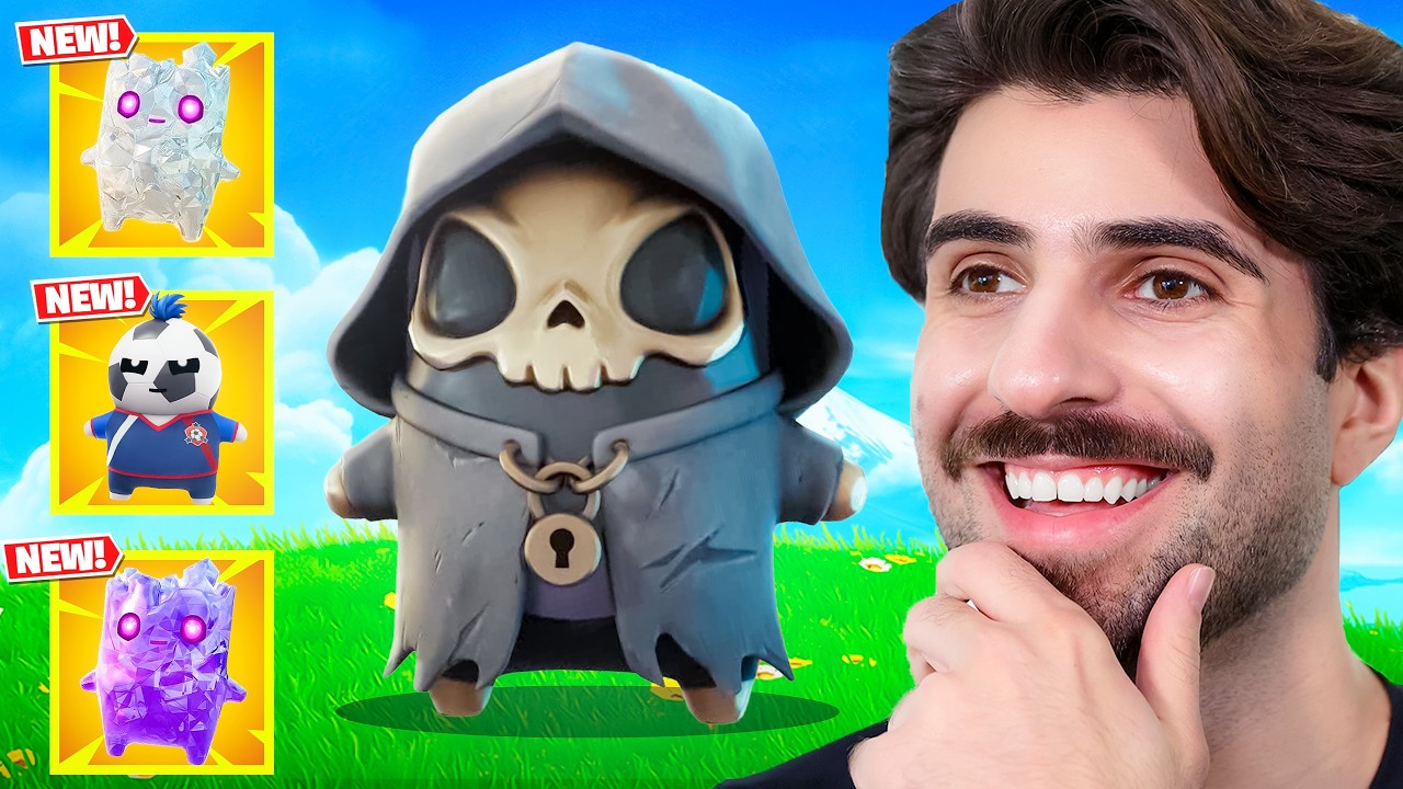 Finding ALL 5 NEW SPRITES in FORTNITE!