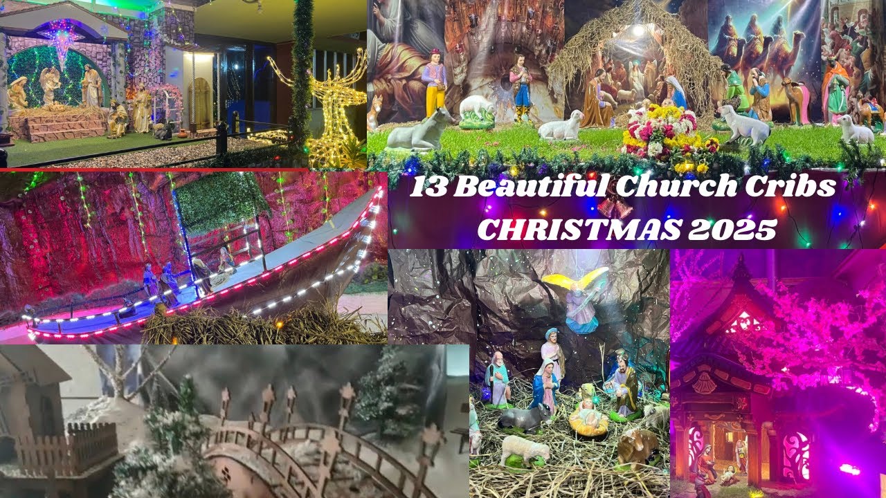 Christmas Cribs from 13 Churches | கிரிஸ்துமஸ் குடில்கள் | 2025 |