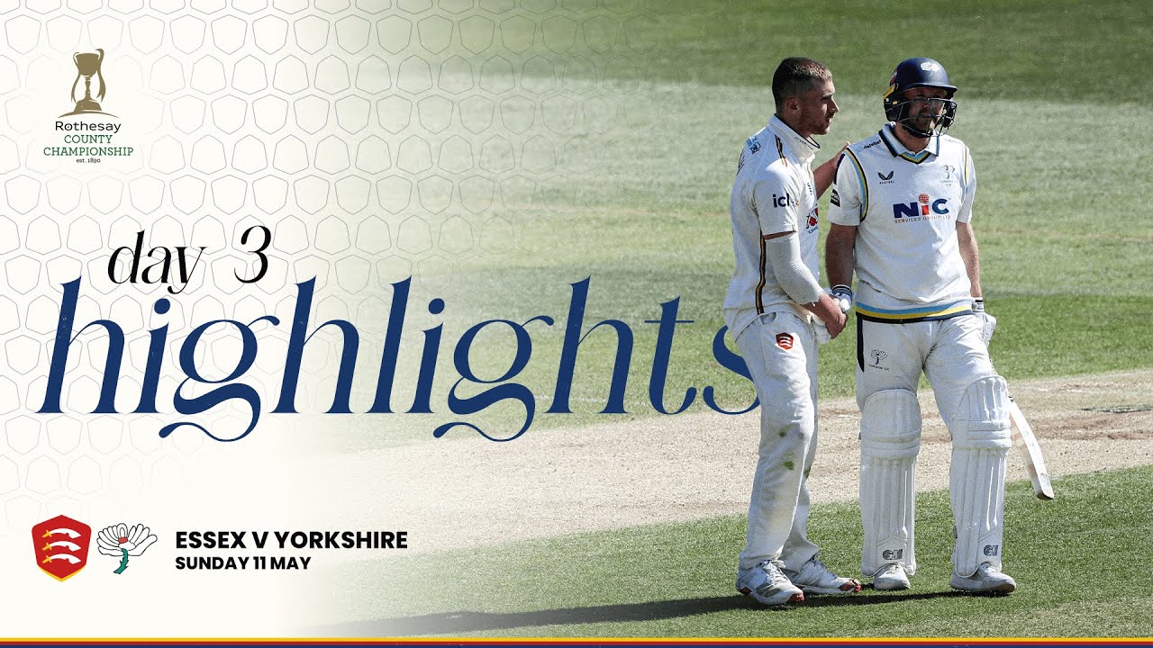 😤 WE'LL FIGHT UNTIL THE END! | Essex Men v Yorkshire Men - Day 3 Highlights