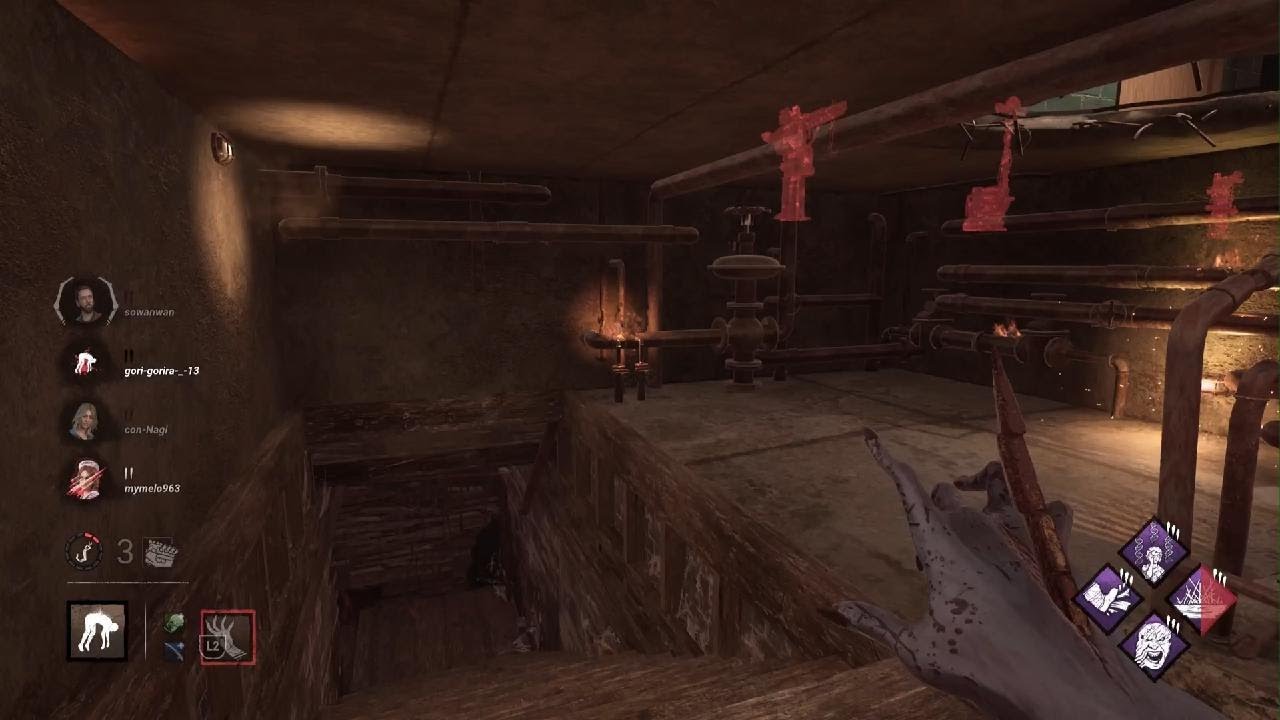 2ヶ月ぶりくらいにやりました、もっと下手になった　Dead by Daylight　山岡凜練習中