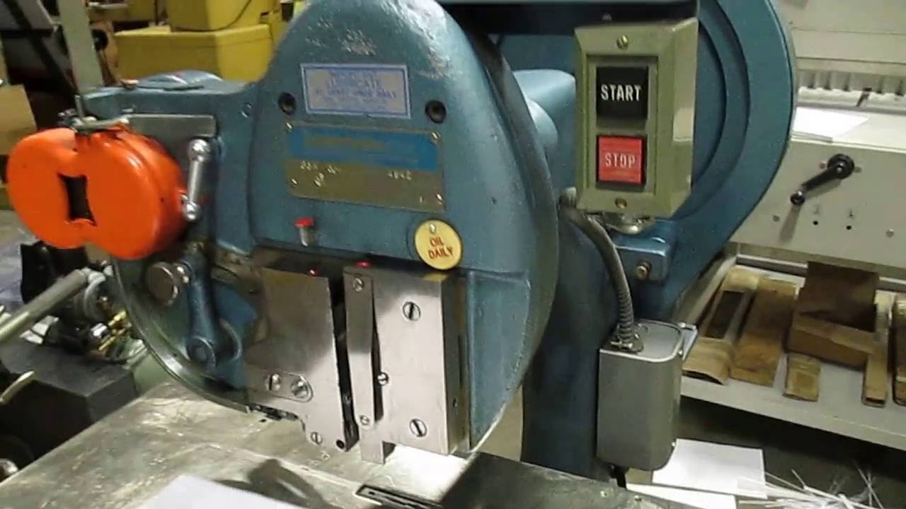 INTERLAKE ONE HEAD STITCHER,  MODEL  NO. S3A