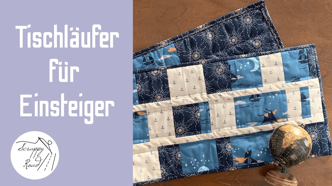 Perfekt für Einsteiger! | Der Patchwork-Tischläufer für Anfänger