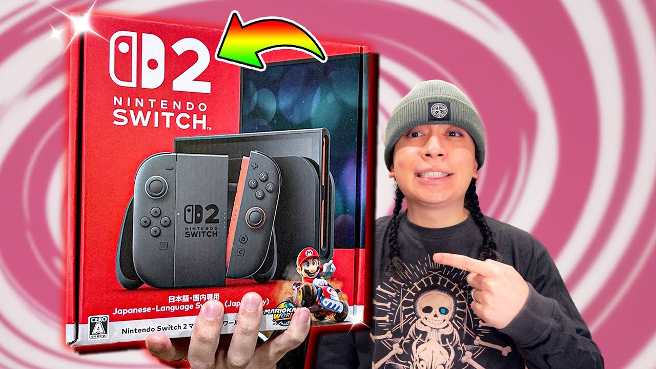 ついにSwitch2がｷﾀ━(ﾟ&forall;ﾟ)━!!