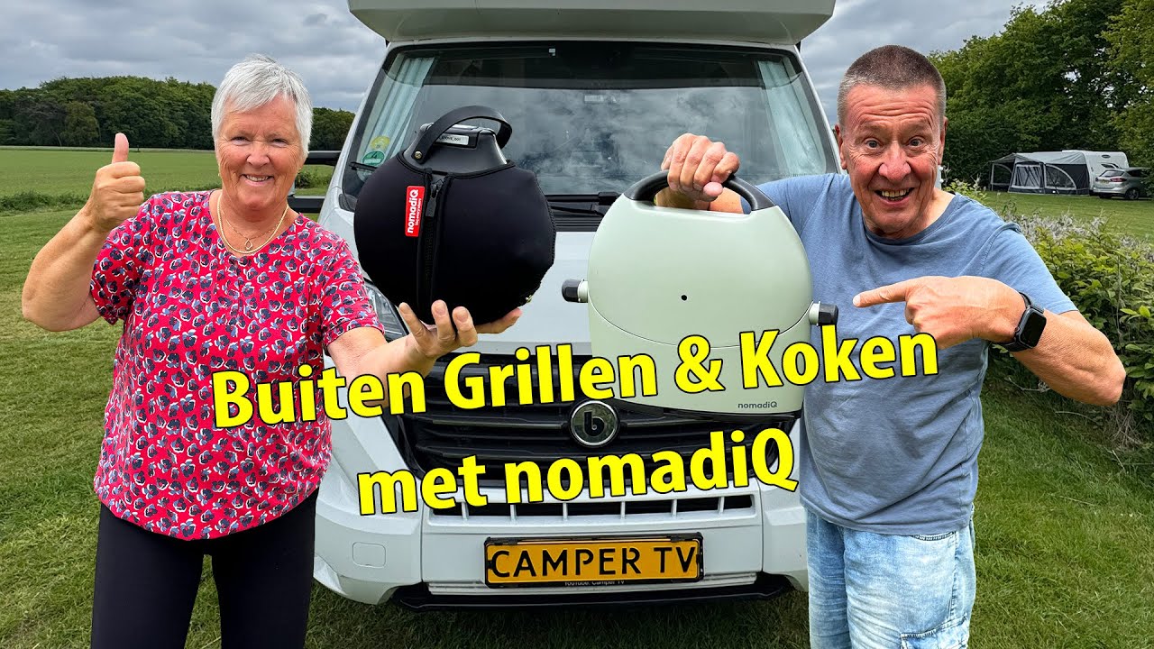 #508 Buiten Grillen en Koken met nomadiQ | in Twente |#ad