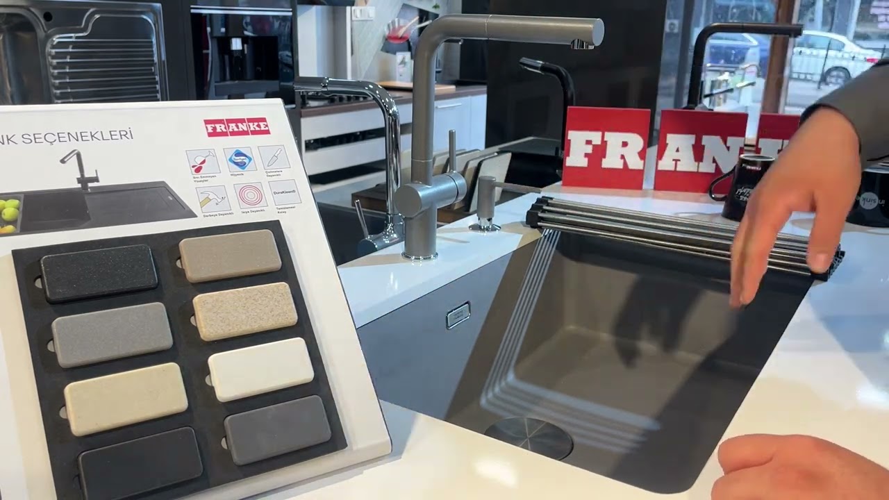 Franke Maris Mrg 110-72 Eviye, Active Plus Doccia Armatür, Sıvı Sabunluk Kampanyası