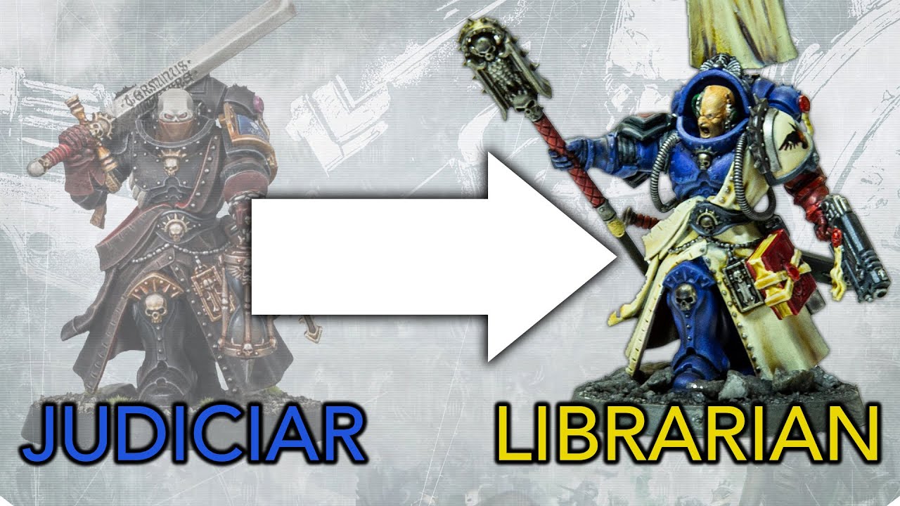 Librarian Conversion! SACRIFICE YOUR JUDICIAR | Indomitus Kit Bash @PeteTheWargamer