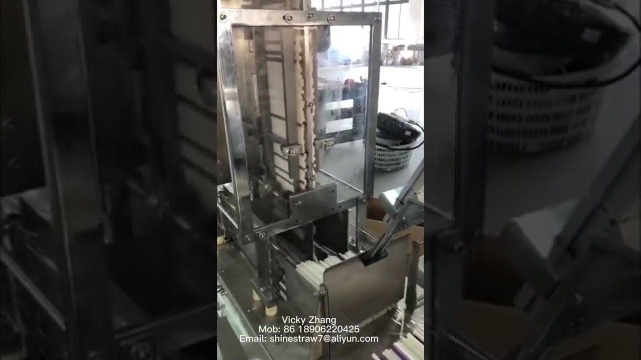 Group Straw Packing Machine--to Poland