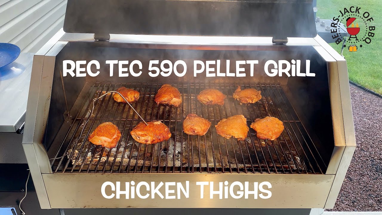 Rec Tec 590! Crispy Chicken Thighs with Franks Red Hot!