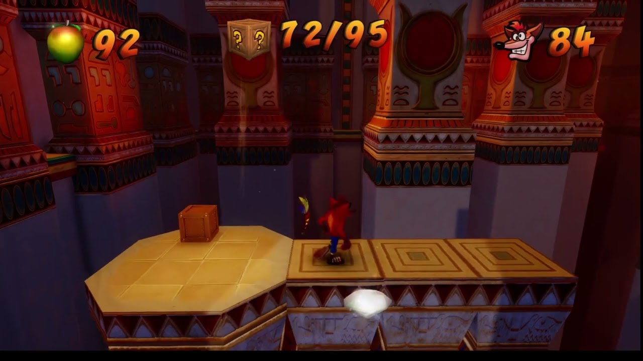 Crash Bandicoot 3: Tomb Time (How To Get All Boxes + Second Clear Gem)