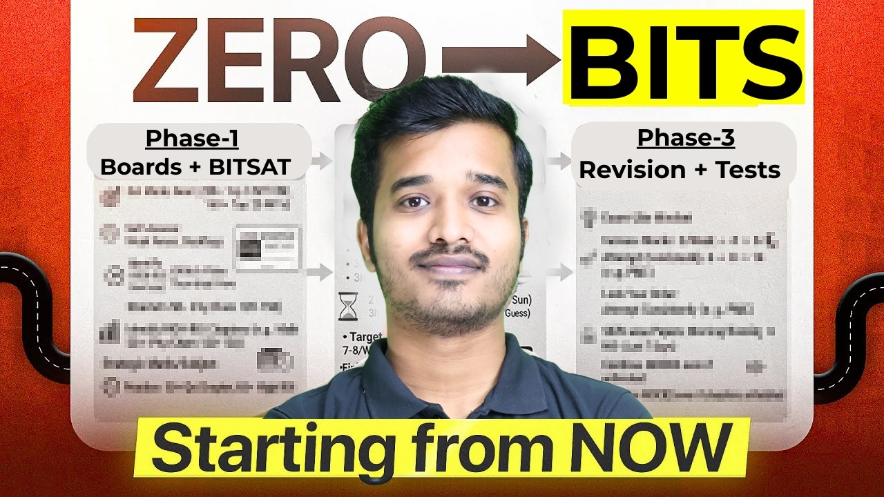 BITSAT 2026 : Last 2 Months Roadmap | Zero to BITS Complete Strategy | Crack BITSAT from Scratch