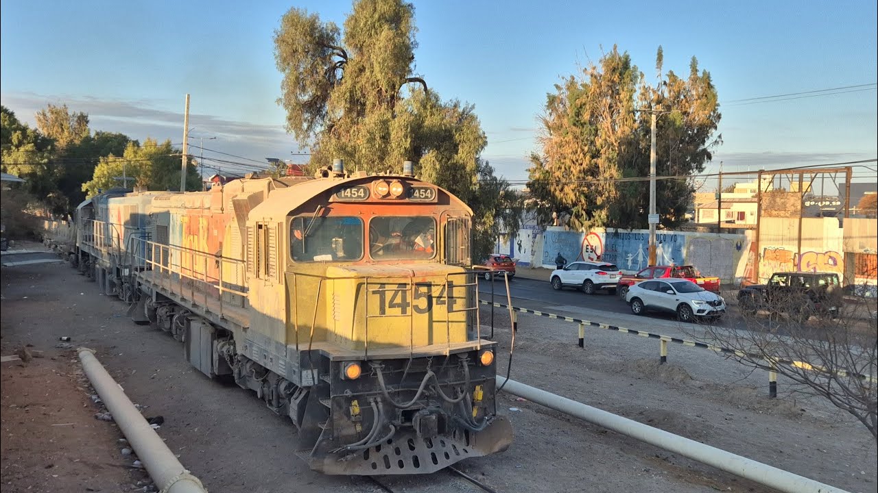 Trenes FCAB en Calama