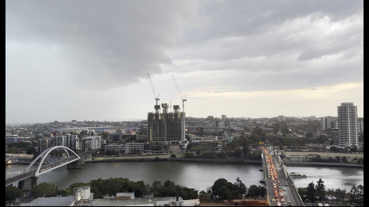 Brisbane Afternoon Storm 26th October 25 | Brisbane Thunderstorm | Storm Sleep Sounds
