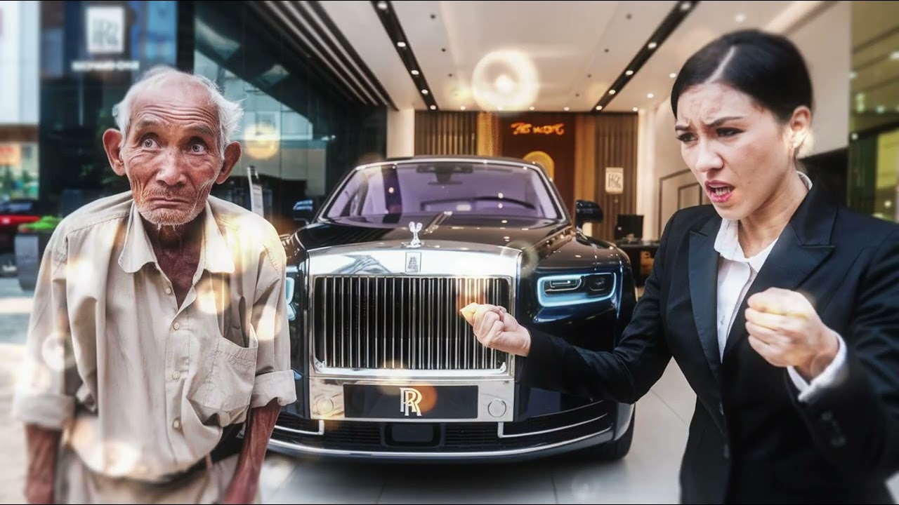 Cô nhân viên bán xe cố tình sỉ nhục cụ già nghèo khó và cái kết mất tất cả