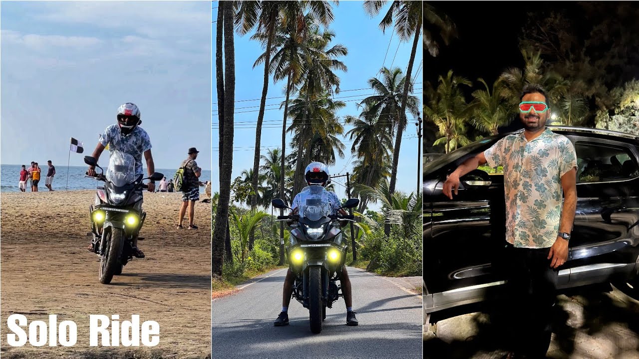 Goa me Subah se Raat tak bawaal macha diya😎 | Delhi-Maharashtra-Goa Solo Bike Ride | Honda CB500X |