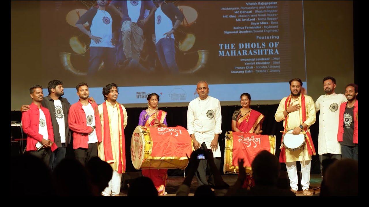 Ta Dhom Project Feat. Dhols of Maharastra | Viveick Rajagopalan | Royal Opera House