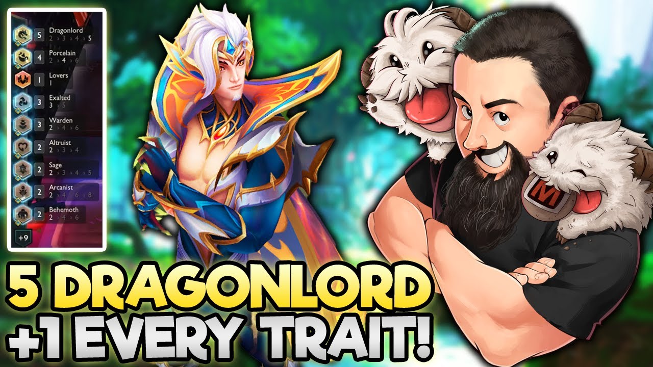 5 Dragonlord - What a Cashout!! | TFT Inkborn Fables | Teamfight Tactics