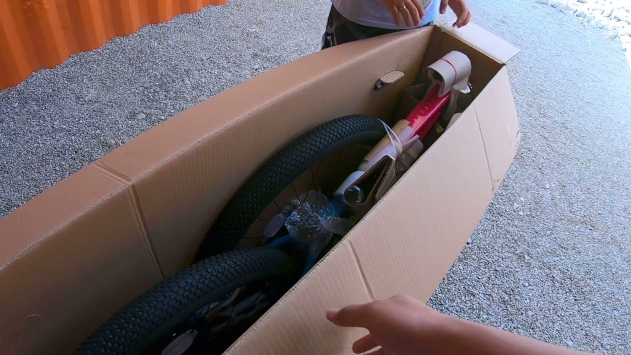 Unboxing Dirt jump bike; Marin Alcatraz
