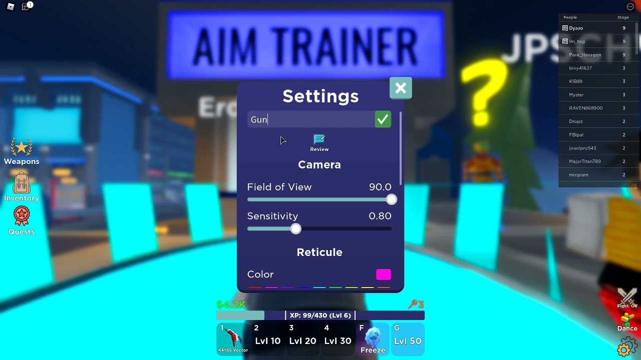 *UPDATED MAY 2021* ALL 5 Roblox Aimblox CODES!