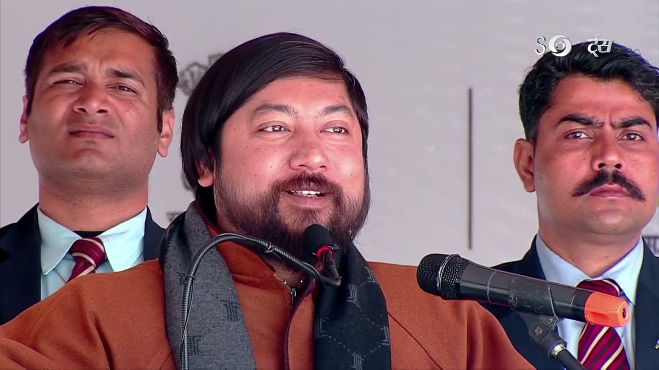 Hon'ble Minister of State, Youth Affairs & Sports, Shri Nisith Pramanik declare the 3rd #KIWG closed