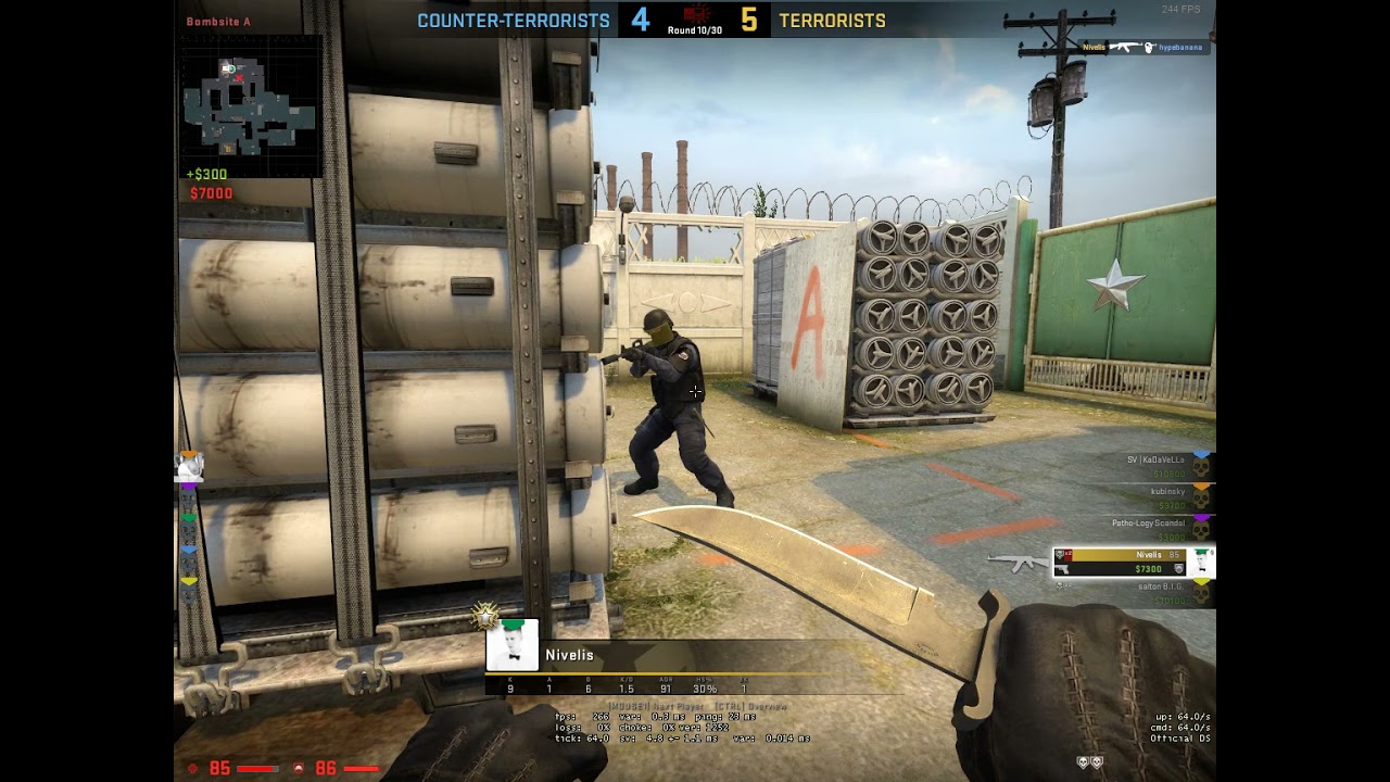 nivelis astonishing 1v2 clutch