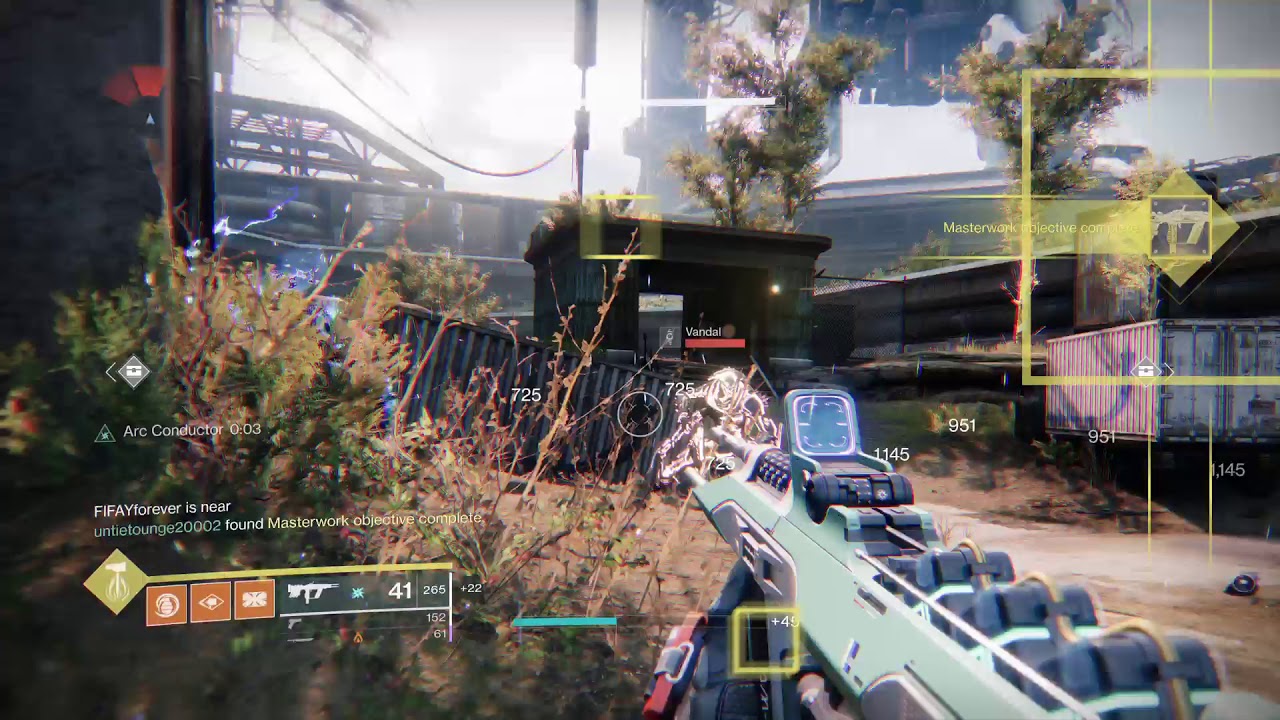 Destiny 2 : getting masterwork for my riskrunner