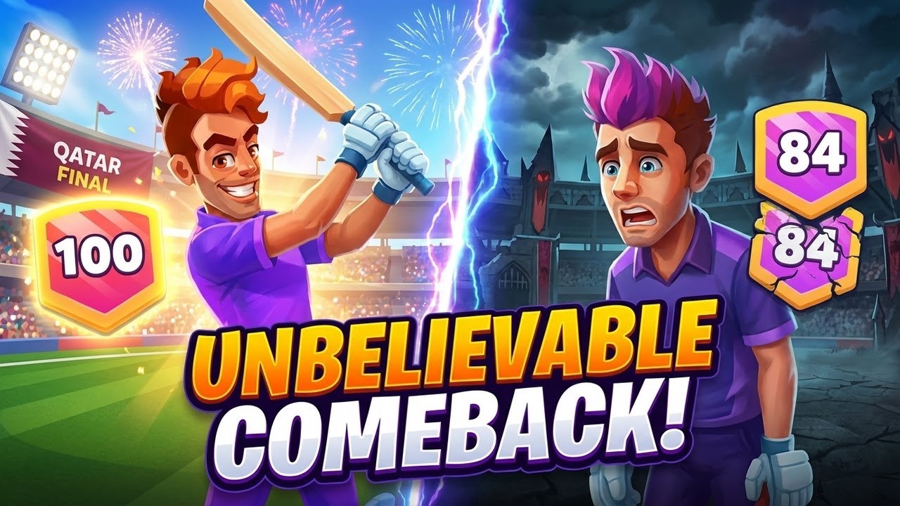 Brilliant plyer Turnament Quatar Final | Unbelievable Comeback | Hitwicket Cricket 