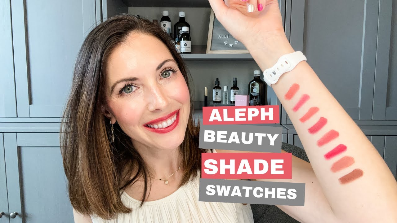 Aleph Beauty Cheek/Lip Tint Swatches | ALL shades SWATCHED and REVIEWED