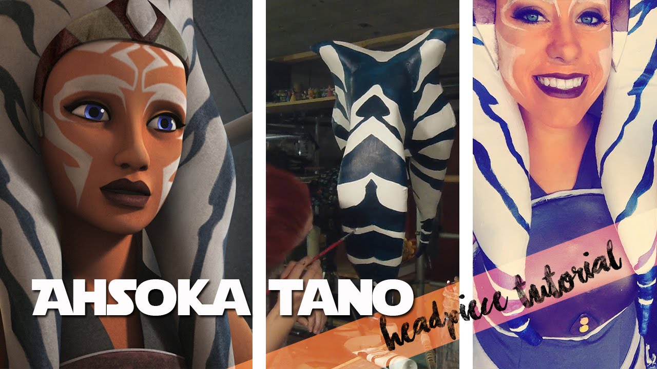 Ahsoka Tano Headpiece tutorial | Jedimanda