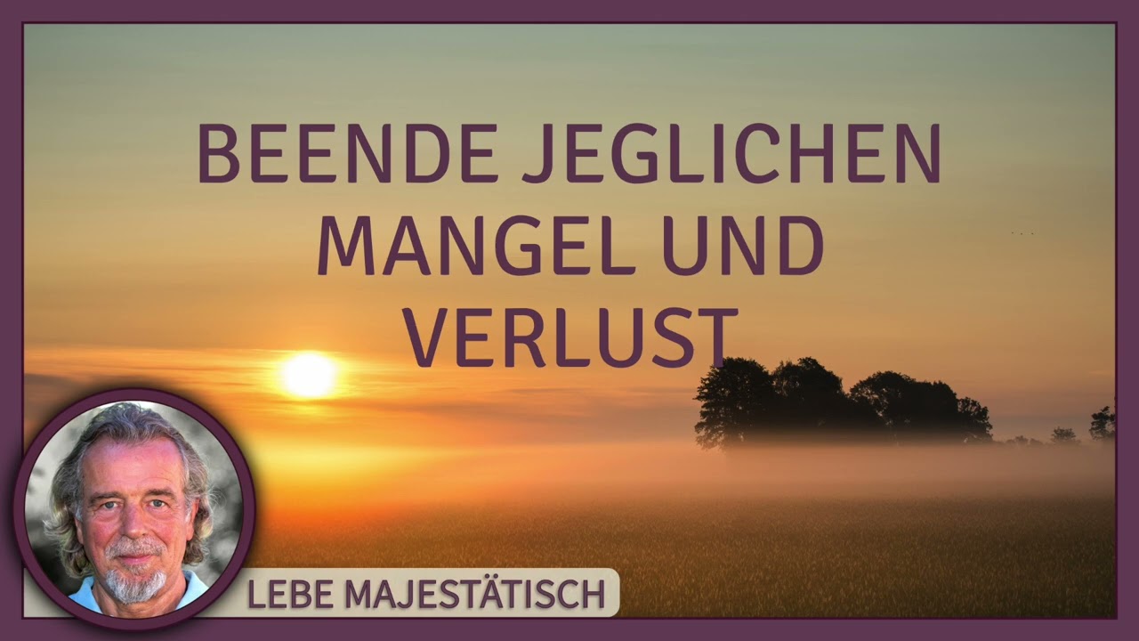 249 Ein Kurs in Wundern EKIW | Die Vergebung setzt allem Leiden und Verlust ein Ende | G. Sumser