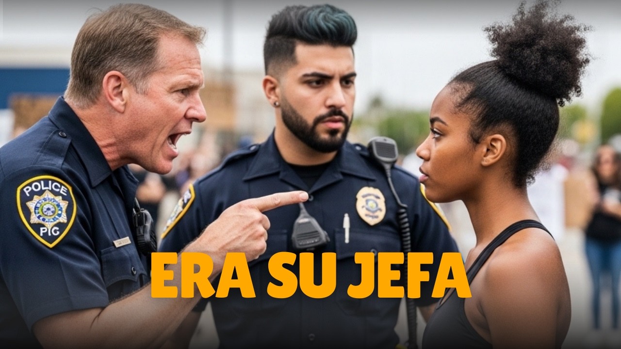 Dos Policías Humillaron a una Mujer Bajo la Lluvia… Sin Saber que Era su Nueva Jefa