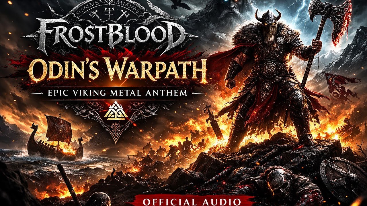 FrostBlood – Odin’s Warpath | Epic Viking Metal War Anthem (Official Audio)